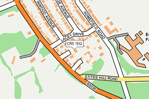 CR5 1EQ map - OS OpenMap – Local (Ordnance Survey)