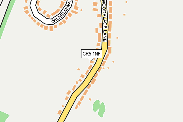 CR5 1NF map - OS OpenMap – Local (Ordnance Survey)