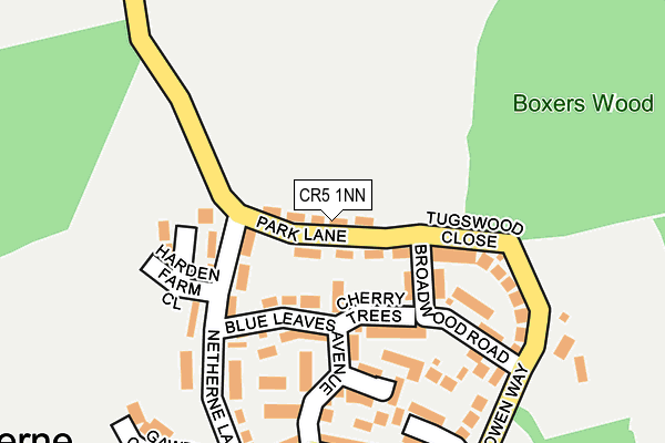 Map of BEE INVISIBLE BUILDERS LTD at local scale