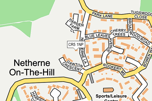 CR5 1NP map - OS OpenMap – Local (Ordnance Survey)