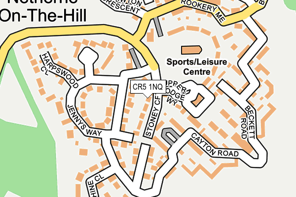 CR5 1NQ map - OS OpenMap – Local (Ordnance Survey)