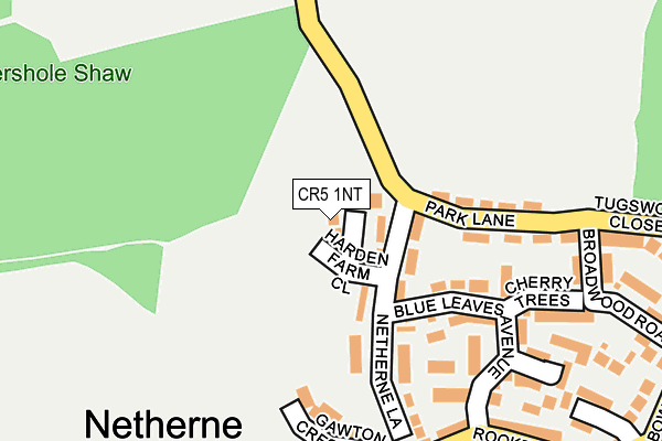 CR5 1NT map - OS OpenMap – Local (Ordnance Survey)