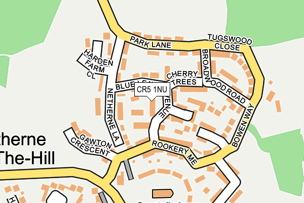 CR5 1NU map - OS OpenMap – Local (Ordnance Survey)