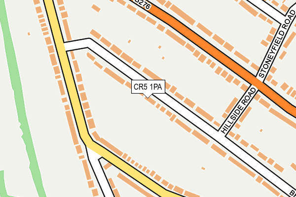 CR5 1PA map - OS OpenMap – Local (Ordnance Survey)