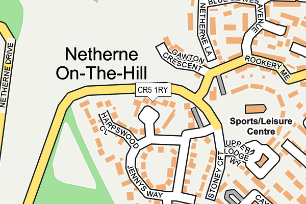 CR5 1RY map - OS OpenMap – Local (Ordnance Survey)