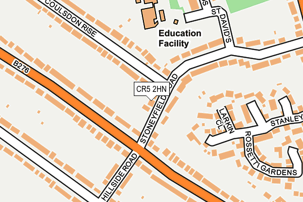 CR5 2HN map - OS OpenMap – Local (Ordnance Survey)