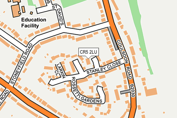 CR5 2LU map - OS OpenMap – Local (Ordnance Survey)