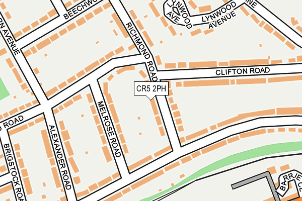 CR5 2PH map - OS OpenMap – Local (Ordnance Survey)
