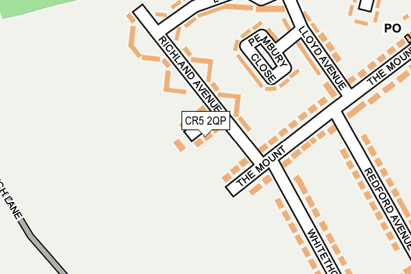 CR5 2QP map - OS OpenMap – Local (Ordnance Survey)