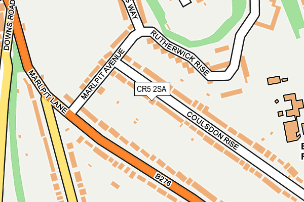 CR5 2SA map - OS OpenMap – Local (Ordnance Survey)