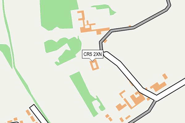 CR5 2XN map - OS OpenMap – Local (Ordnance Survey)