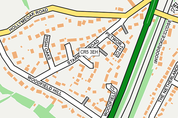 CR5 3EH map - OS OpenMap – Local (Ordnance Survey)