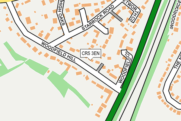 CR5 3EN map - OS OpenMap – Local (Ordnance Survey)