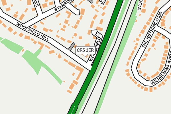 CR5 3ER map - OS OpenMap – Local (Ordnance Survey)