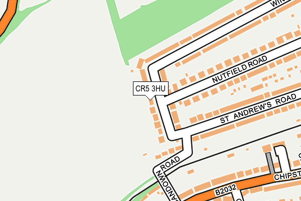 CR5 3HU map - OS OpenMap – Local (Ordnance Survey)