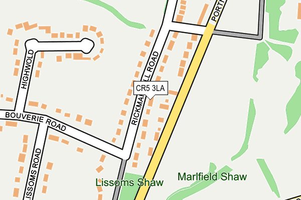 Map of STRAPPER LIMITED at local scale