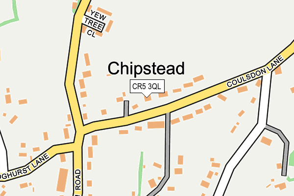 CR5 3QL map - OS OpenMap – Local (Ordnance Survey)