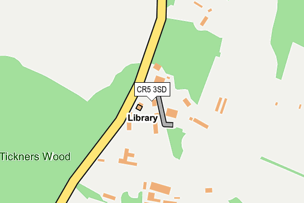 CR5 3SD map - OS OpenMap – Local (Ordnance Survey)