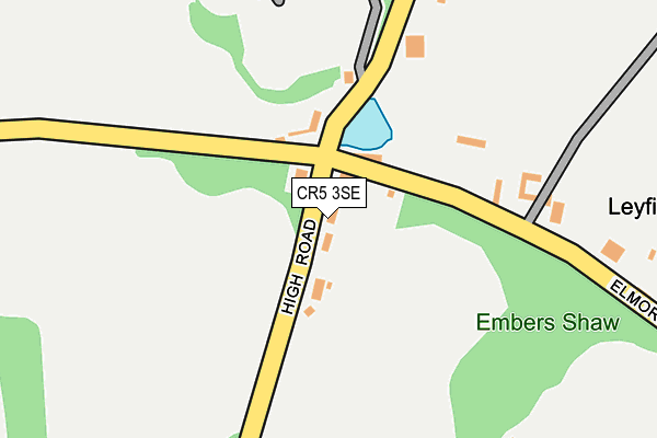 CR5 3SE map - OS OpenMap – Local (Ordnance Survey)