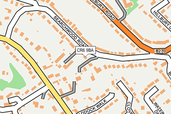CR6 9BA map - OS OpenMap – Local (Ordnance Survey)