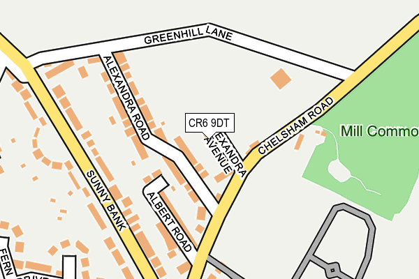 CR6 9DT map - OS OpenMap – Local (Ordnance Survey)