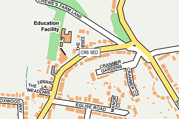 Map of CREATIVE HUB PRODUCTIONS LIMITED at local scale