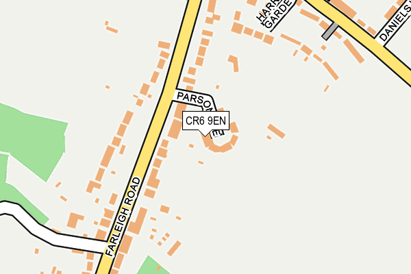 CR6 9EN map - OS OpenMap – Local (Ordnance Survey)