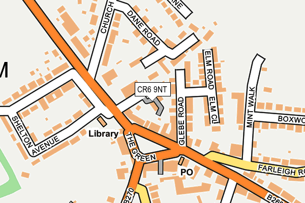 CR6 9NT map - OS OpenMap – Local (Ordnance Survey)