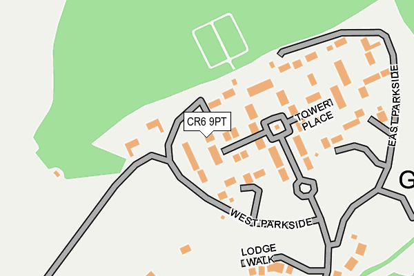 CR6 9PT map - OS OpenMap – Local (Ordnance Survey)