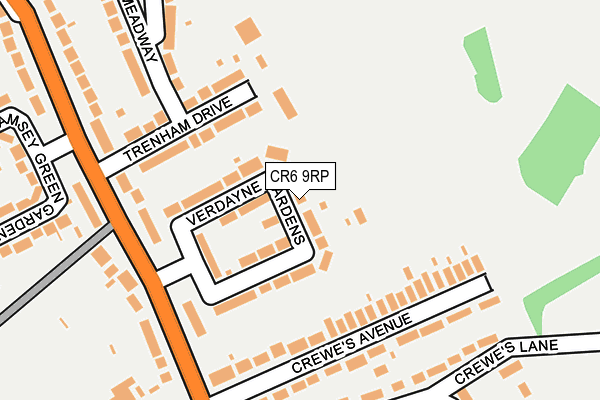 Map of VAL'S PAINT & BODY LTD. at local scale