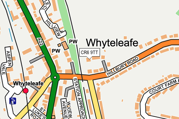 CR6 9TT map - OS OpenMap – Local (Ordnance Survey)