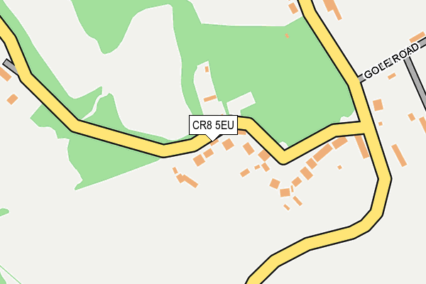 CR8 5EU map - OS OpenMap – Local (Ordnance Survey)