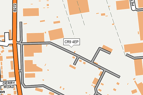 CR9 4EP map - OS OpenMap – Local (Ordnance Survey)