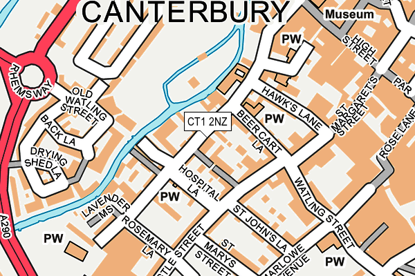 Map of BLINKBOX PROPERTIES MANAGEMENT LTD at local scale