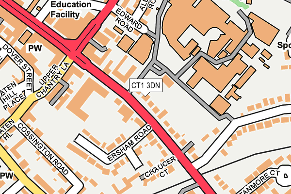 Map of DEVELOPMENT PLANNING STUDIO (SOUTH EAST) LTD. at local scale