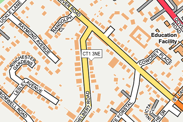 Map of N FAIRBANK BARRISTER LTD at local scale