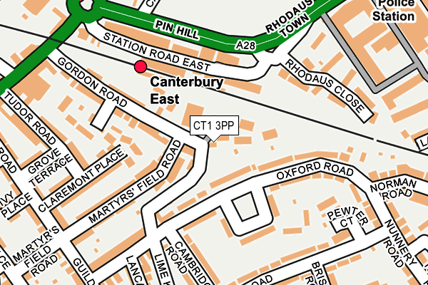 Map of TASR LIMITED at local scale