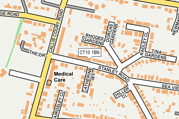 Map of GRAFTCOMMS LTD at local scale