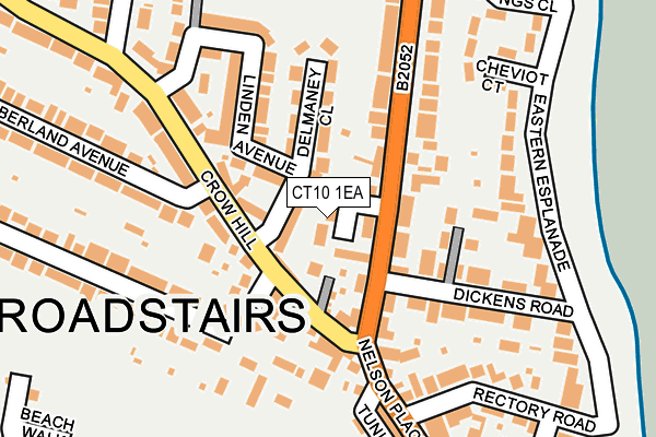 CT10 1EA map - OS OpenMap – Local (Ordnance Survey)