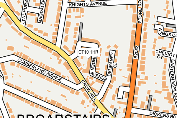 CT10 1HR map - OS OpenMap – Local (Ordnance Survey)