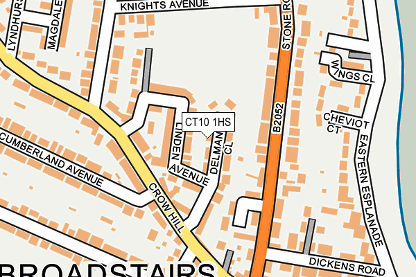 CT10 1HS map - OS OpenMap – Local (Ordnance Survey)