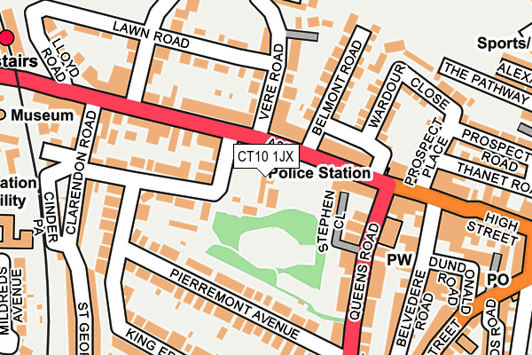 Map of ZEALOC LTD at local scale