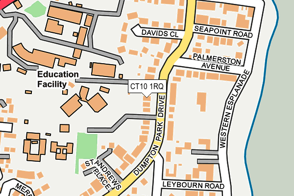 Map of 21, NORTH AVENUE FREEHOLD LIMITED at local scale