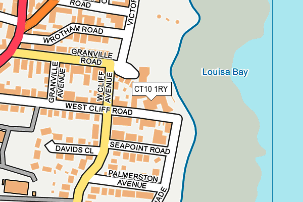 CT10 1RY map - OS OpenMap – Local (Ordnance Survey)