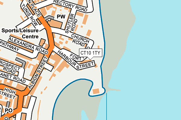 CT10 1TY map - OS OpenMap – Local (Ordnance Survey)