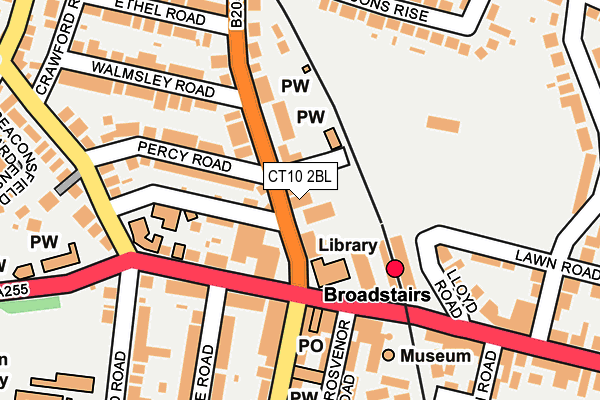 CT10 2BL map - OS OpenMap – Local (Ordnance Survey)