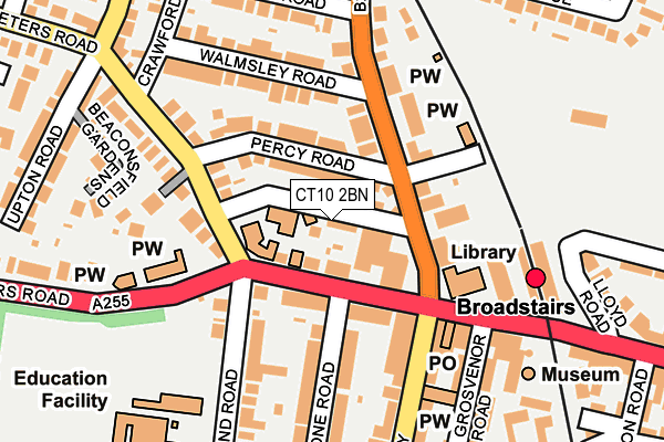 CT10 2BN map - OS OpenMap – Local (Ordnance Survey)