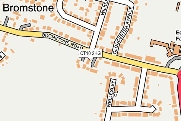 CT10 2HG map - OS OpenMap – Local (Ordnance Survey)