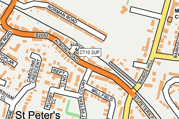 Map of PALMER MARKETING LTD at local scale