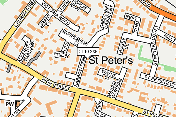 Map of THREE SIXTY DEGREE GROUP LTD at local scale